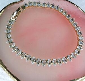 Beautiful Clear Cubic Zirconia Tennis Bracelet